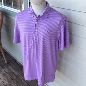 Vineyard Vines Men's Lavender color Polo Shirt.  Medium.  Great condition.